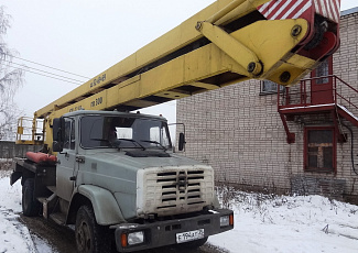 Гидроподъемник автовышка ЗИЛ АГП-22.02