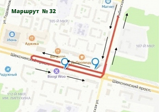 C 7 апреля 2024 года меняются маршруты № 31 и № 32