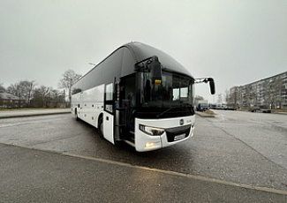Междугородный автобус Zhong Tong 6127 White 53 места