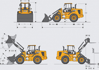 Фронтальный погрузчик JCB 426 Z