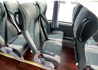 Междугородный автобус  Zhong Tong 6127 Sky Blue 53 места